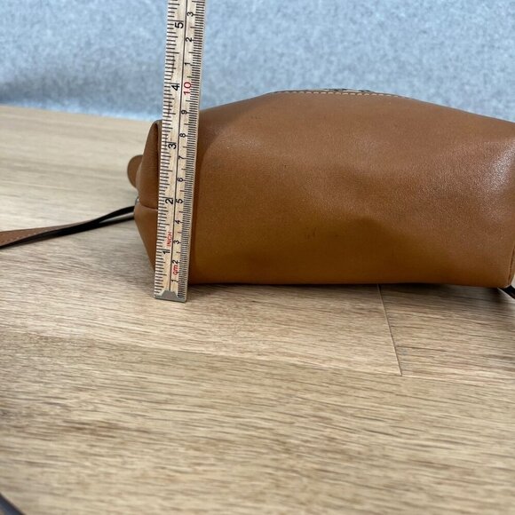 Nine West VTG Mini Purse Bag Brown Gray 90s Y2K Shoulder Strap Double Handle - Picture 13 of 14